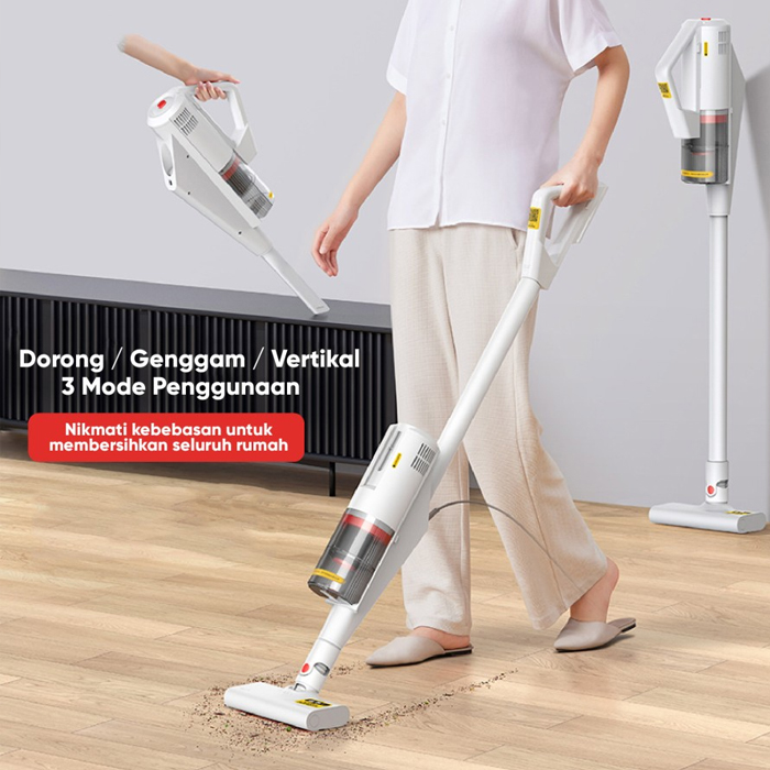 Deerma Vacuum Cleaner Penyedot Debu Hand-held Lightweight Design - DX888